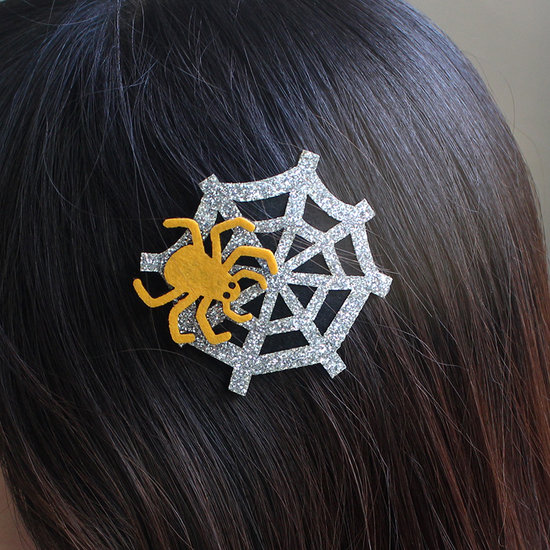 Free shipping, Halloween spider hair clip,spider, Holiday hair clip